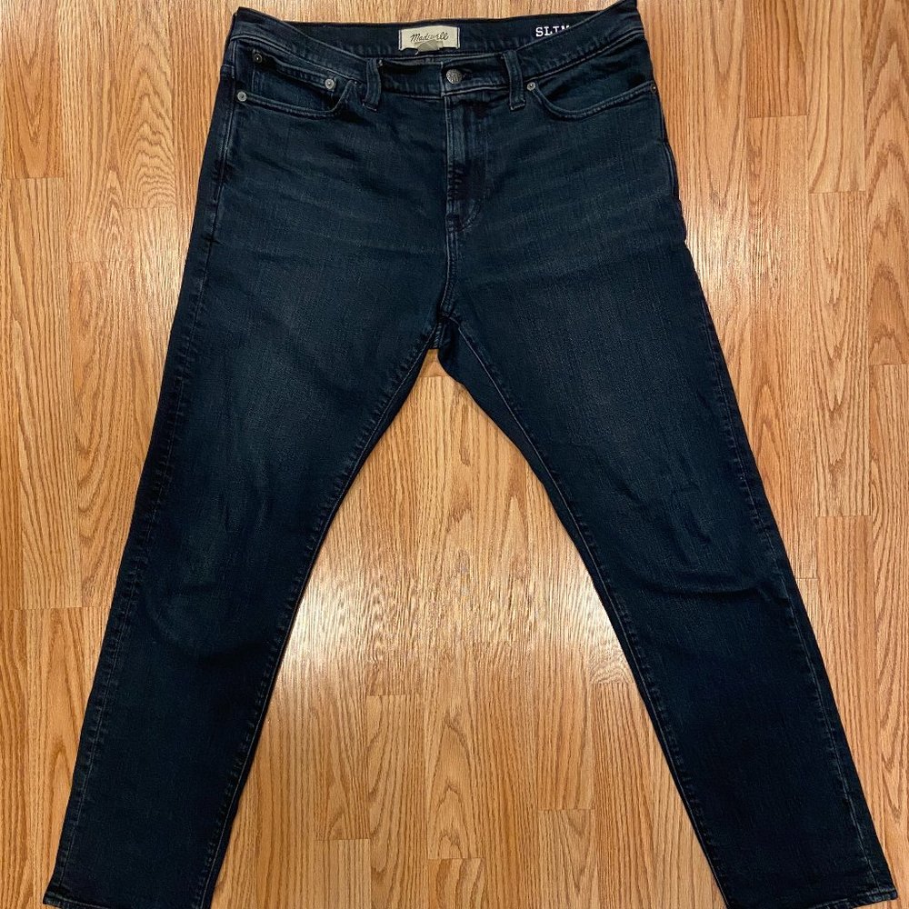 Madewell Slim Jeans in Waites Wash 34W x 32L